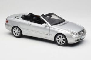 Mercedes CLK 500 Cabriolet Elegance A209 Silber Kyosho 1:18 B66962172 Druckguss — Bild 6 von 8