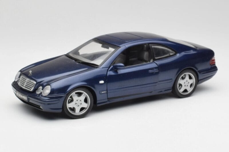 Mercedes CLK 55 AMG C209 Blau Metallic Anson 1:18 30343 Druckguss