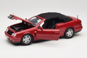 Mercedes CLK A208 Cabriolet Rot Anson 1:18 30338 Druckguss — Bild 2 von 8