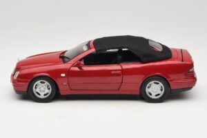 Mercedes CLK A208 Cabriolet Rot Anson 1:18 30338 Druckguss — Bild 4 von 8