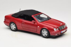 Mercedes CLK A208 Cabriolet Rot Anson 1:18 30338 Druckguss — Bild 6 von 8