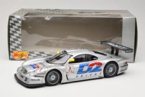 Mercedes CLK LM GT1 #1 AMG Mercedes K. Ludwig / R. Zonta FIA GT Championship 1998 Maisto 1:18 56053 Druckguss — Bild 8 von 8