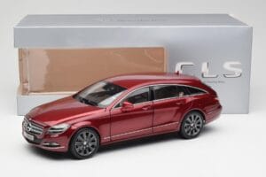 Mercedes CLS Shooting Brake X218 Thulite Rot Norev 1:18 B66960116 Druckguss — Bild 8 von 8