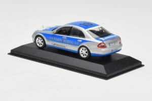 Mercedes E-Class W211 #19 Team Michelin Paris-Beijing 2006 Replacement Box Minichamps 1:43 B66962269-R Druckguss — Bild 3 von 4