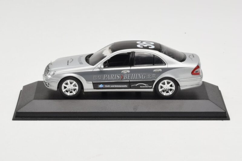 Mercedes E-Class W211 #36 Paris-Beijing 2006 Replacement Box Minichamps 1:43 B66962270-R Druckguss