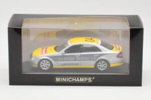 Mercedes E-Class W211 #4 Team ADAC Paris-Beijing 2006 Replacement Box Minichamps 1:43 B66962260-R Druckguss — Bild 4 von 4