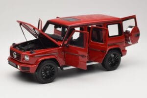 Mercedes G 500 W463 Rot Minichamps 1:18 110037101 Druckguss — Bild 2 von 8