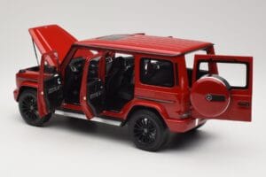 Mercedes G 500 W463 Rot Minichamps 1:18 110037101 Druckguss — Bild 5 von 8