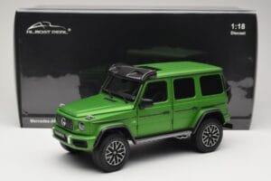 Mercedes G 63 AMG 4x4 Squared Green Hell Magno Almost Real 1:18 820821 Druckguss — Bild 8 von 8