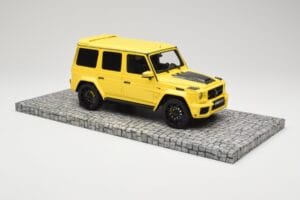 Mercedes Brabus 850 6.0 Widestar G63 W463 Electric Beam Yellow Minichamps 1:18 107032402 Druckguss — Bild 4 von 6