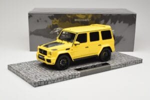 Mercedes Brabus 850 6.0 Widestar G63 W463 Electric Beam Yellow Minichamps 1:18 107032402 Druckguss — Bild 6 von 6
