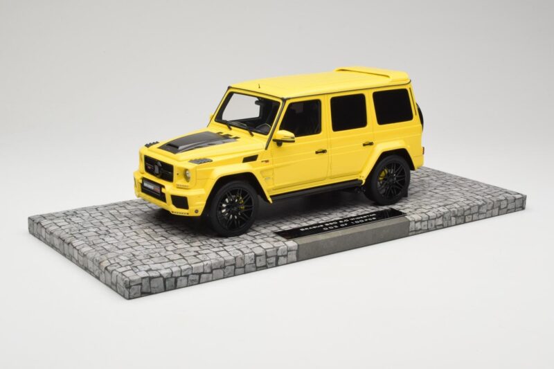 Mercedes Brabus 850 6.0 Widestar G63 W463 Electric Beam Yellow Minichamps 1:18 107032402 Druckguss