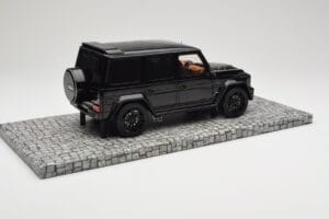 Mercedes Brabus 850 6.0 Widestar G63 W463 Obsidian Black Metallic Minichamps 1:18 107032400 Druckguss — Bild 2 von 6