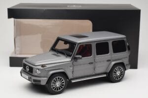 Mercedes G-Class G500 W463A Designo Platinum Magno Minichamps 1:18 B66960811 Druckguss — Bild 8 von 8