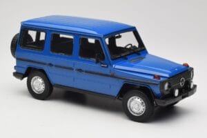 Mercedes G-Class W460 LWB Dunkelblau Minichamps 1:18 155038100 Druckguss — Bild 4 von 6