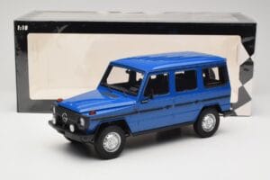 Mercedes G-Class W460 LWB Dunkelblau Minichamps 1:18 155038100 Druckguss — Bild 6 von 6