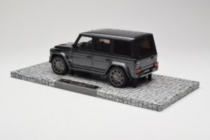 Mercedes G-Class W463 Brabus V12 800 Widestar Grau Minichamps 1:18 107032300 Druckguss — Bild 5 von 6