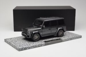 Mercedes G-Class W463 Brabus V12 800 Widestar Grau Minichamps 1:18 107032300 Druckguss — Bild 6 von 6