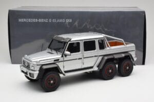 Mercedes AMG G63 W463 6x6 Iridium Silber AUTOart 1:18 76301 Komposit — Bild 8 von 8