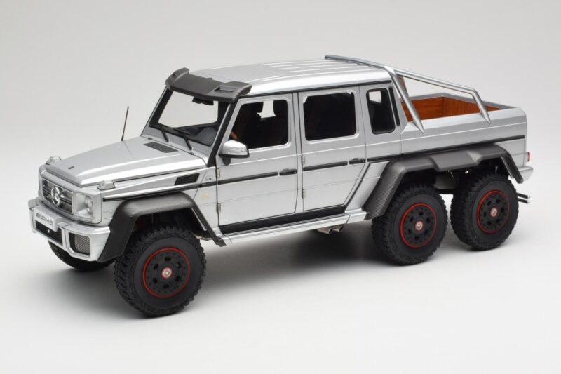 Mercedes AMG G63 W463 6x6 Iridium Silber AUTOart 1:18 76301 Komposit