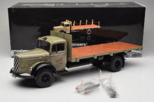 Mercedes L6600 Rungewagen Grau Schwarz Minichamps 1:18 109031050 Druckguss — Bild 8 von 8