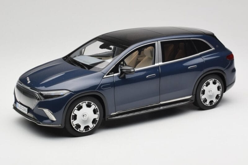 Mercedes Maybach EQS 680 V297 Dunkelblau NZG 1:18 B66960593 Druckguss