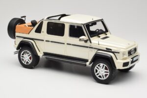 Mercedes Maybach G650 Landaulet W463 Weiß Schuco 1:18 450017800 Druckguss — Bild 4 von 6