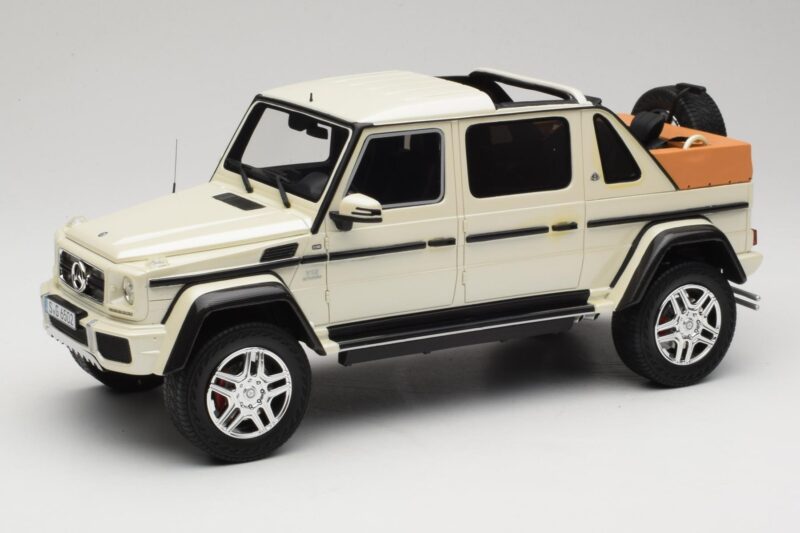 Mercedes Maybach G650 Landaulet W463 Weiß Schuco 1:18 450017800 Druckguss