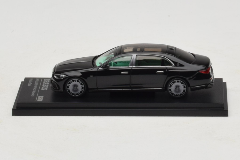 Mercedes Maybach S-Class W223 Brabus S850 Masterpiece Obsidian Black Almost Real 1:64 660101001 Druckguss