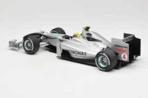 Mercedes MGP W01 #4 N. Rosberg Mercedes GP Showcar 2010 Minichamps 1:18 150100074 Druckguss — Bild 5 von 7