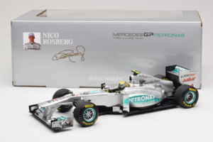 Mercedes MGP W02 #8 N. Rosberg Mercedes GP 2011 Minichamps 1:18 110110008 Druckguss — Bild 7 von 7