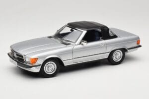 Mercedes R107 380 SL Silber Norev 1:18 183725 Druckguss