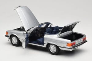 Mercedes R107 380 SL Silber Norev 1:18 183725 Druckguss — Bild 5 von 8