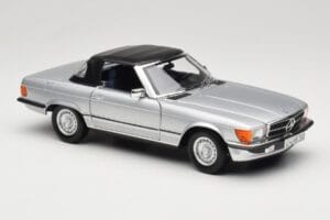 Mercedes R107 380 SL Silber Norev 1:18 183725 Druckguss — Bild 6 von 8
