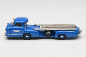Mercedes Renntransporter Blue Wonder CMC 1:43 M-036K Druckguss — Bild 4 von 8