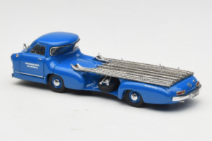 Mercedes Renntransporter Blue Wonder CMC 1:43 M-036K Druckguss — Bild 7 von 8