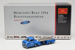 Mercedes Renntransporter Blue Wonder CMC 1:43 M-036K Druckguss — Bild 8 von 8