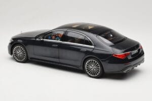 Mercedes S-Class W223 AMG Line Anthracite Blue Norev 1:18 183800 Druckguss — Bild 7 von 8