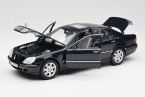 Mercedes S-Class W220 Blau Maisto 1:18 56051 Druckguss — Bild 2 von 8