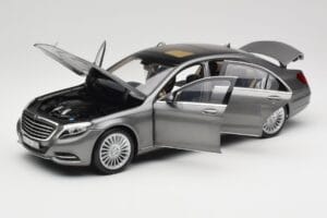 Mercedes S-Class W222 Grey Metallic Norev 1:18 183481 Druckguss — Bild 2 von 8