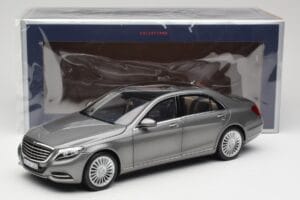 Mercedes S-Class W222 Grey Metallic Norev 1:18 183481 Druckguss — Bild 8 von 8
