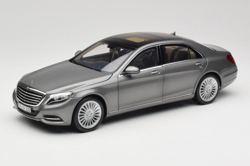 Mercedes S-Class W222 Grey Metallic Norev 1:18 183481 Druckguss