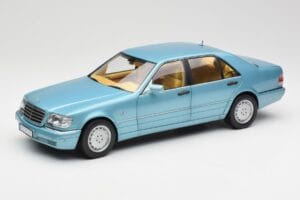 Mercedes S500 W140 Türkis Metallic Norev 1:18 183561 Druckguss