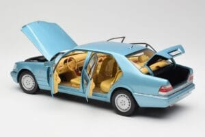 Mercedes S500 W140 Türkis Metallic Norev 1:18 183561 Druckguss — Bild 5 von 8