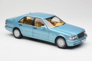 Mercedes S500 W140 Türkis Metallic Norev 1:18 183561 Druckguss — Bild 6 von 8
