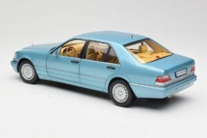 Mercedes S500 W140 Türkis Metallic Norev 1:18 183561 Druckguss — Bild 7 von 8