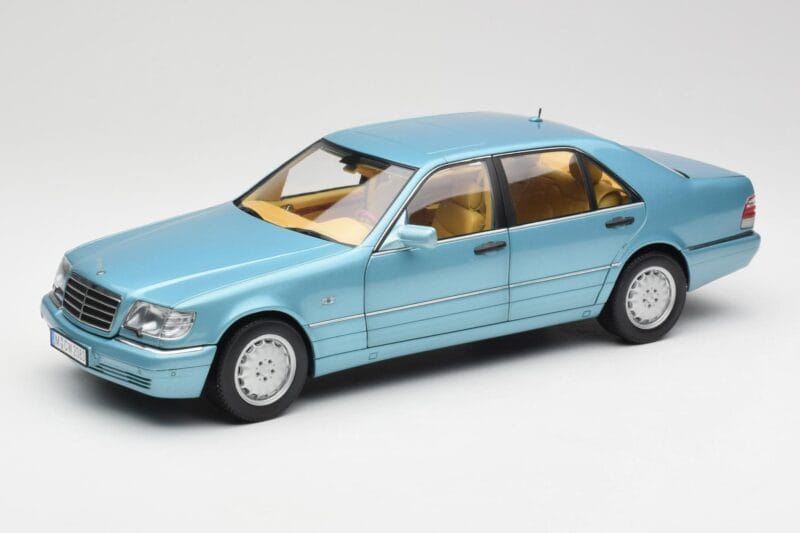 Mercedes S500 W140 Türkis Metallic Norev 1:18 183561 Druckguss