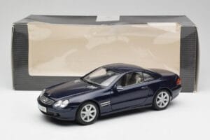 Mercedes SL 500 R230 Blau Maisto 1:18 B66962126 Druckguss — Bild 8 von 8