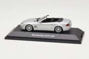 Mercedes SL 55 AMG R230 Silber Minichamps 1:43 B66962347 Druckguss
