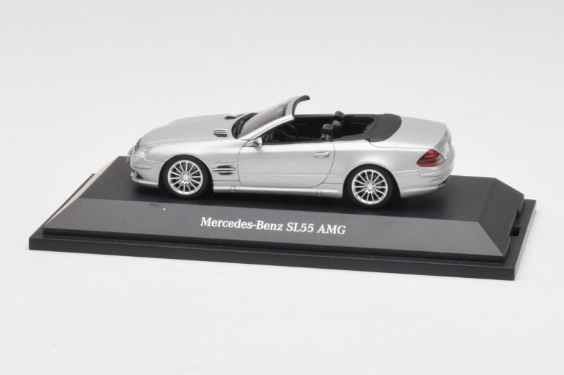 Mercedes SL 55 AMG R230 Silber Minichamps 1:43 B66962347 Druckguss